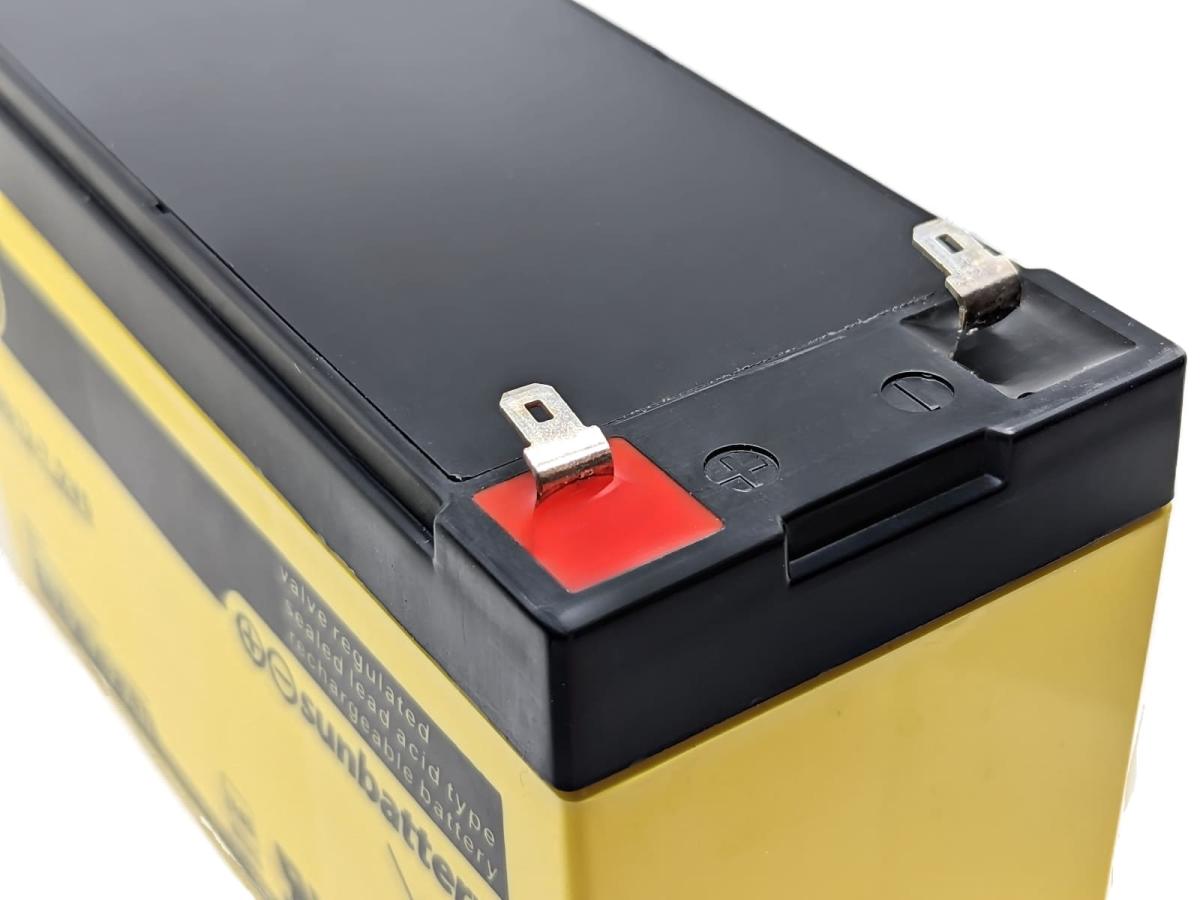 SUN Battery SB12-7.2V0 12V 7,2Ah Blei Akku AGM mit VdS